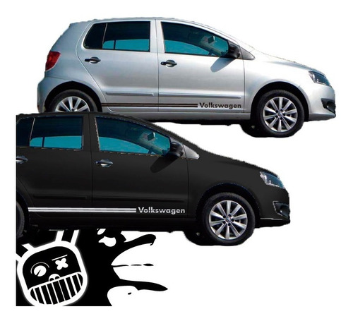 Volkswagen Fox Calco, Ploteo Decorativo Lateral Sport 2 !