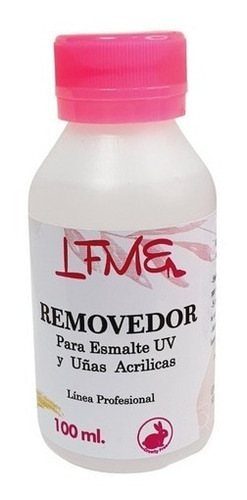  Removedor De Esmalte Uv 100ml Uñas Acrilicas Lfme