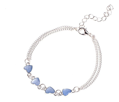 Pulsera Luminosa Con Forma De Corazón De Melocotón, Moderna,