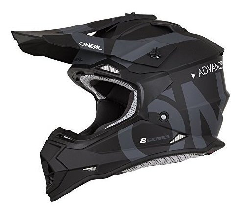 Oneal 2series Casco Unisex Para Adulto, Talla Xs, Color Negr