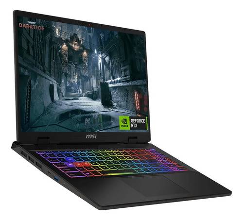 Cuaderno para jugadores Msi Sword Core I7 14650hx 16 GB 1 TB Rtx4060, color negro