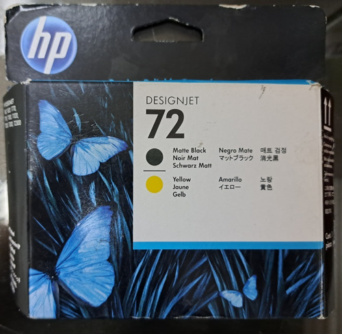 Somos Tienda Cabezal Hp 72 Negro/amarillo 9384a Original.