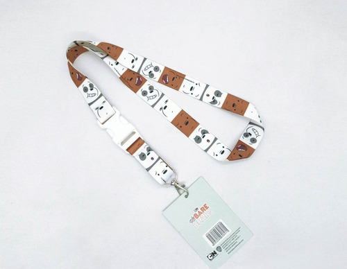 Lanyard Osos Escandalosos Llavero Cinta Cn Oficial