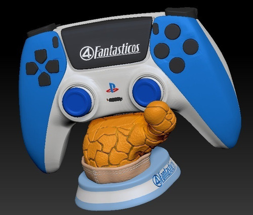 Archivo Stl Pochoclera Soporte Joystick 4 Fantástico Mole