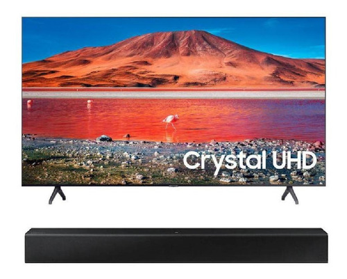 Televisor + Barra Samsung 50 Un50tu7000 Crystal 4k Bluetoot