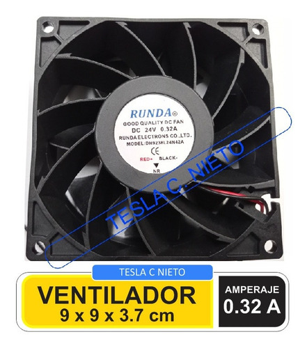 Ventilador Soldadora Inversor 9x9x3.7 Cm Infra Inversora