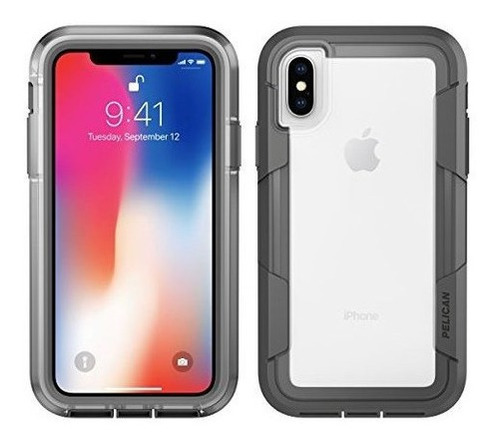 Caso Del iPhone X | Funda Pelican Voyager Para iPhone X (tra