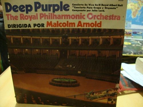 Vinilo Deep Purple The Royal Philarmonic Malcom Arnold Bi1