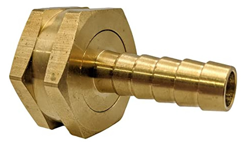 Adaptador De Manguera De Jardín Gridtech De Latón, Conector