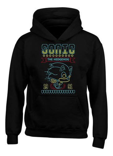 Hoodie Buzo Capota Sonic Speed Series Saco