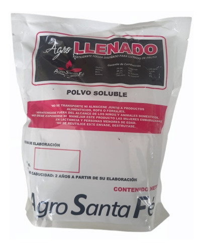 Gayfer-k 1kg Fertilizante Fosforo+potasio Para Flor Y Fruto