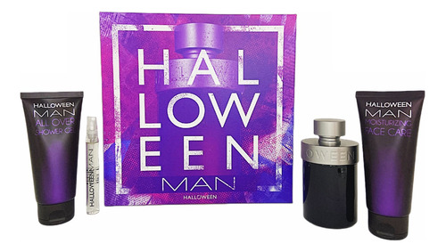 J. Del Pozo Halloween Set De 4 Pz Con Miniatura Para Hombre