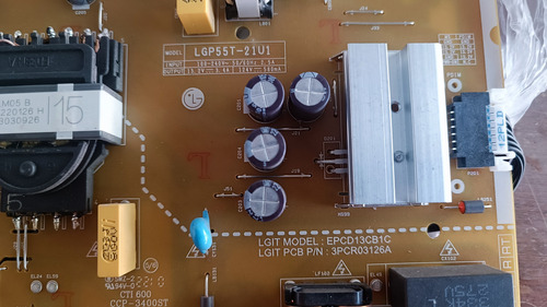 Fuente De Poder Para Lg 55uq7070zue Pn: Eay65895656 (Usado)