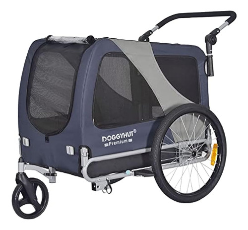 Doggyhut Premium Pet Bike Trailer And Stroller Para Perros P