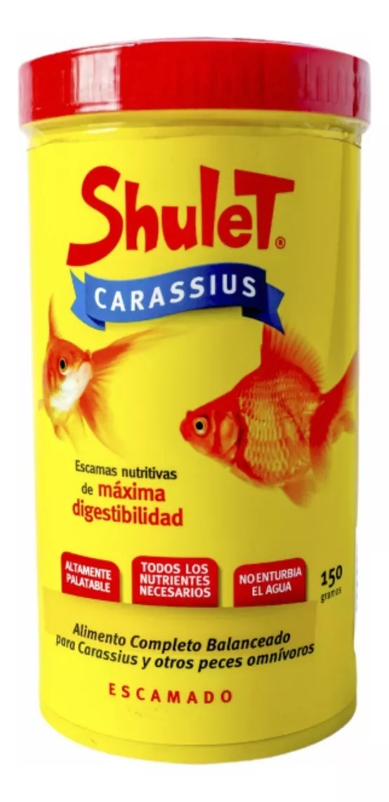 Primera imagen para búsqueda de alimento para peces shulet carassius