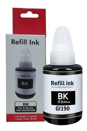 Tinta Negra Genérica Para Impr Canon G5010 G5011 G6010 G6011