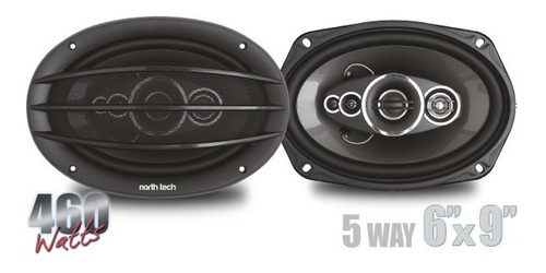 Parlantes Para Auto 5-way 6.9  Car Speaker