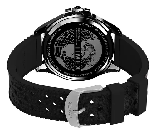 Reloj Timex Deep Water Para Hombre, Caja De 43 Mm, Esfera Ve