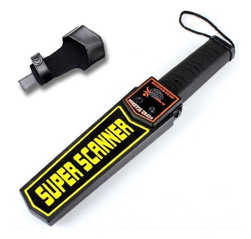 Detector De Metal Super Scanner Manual Seguridad 