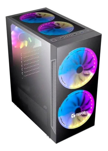 Case Gamer Teros Te-1152n Mid Tower Atx 550w Usb 3.0/2.0