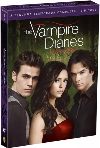 Dvd Segunda Temporada The Vampire Diaries O Diario do Vampiro