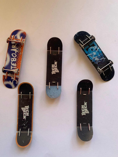 Set De 5 Armables Juego Patinetas Tech Deck (Usado)