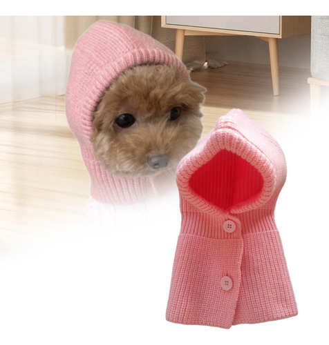 Gorro De Invierno Para Mascotas, Gorro Cálido, Disfraz Rosa
