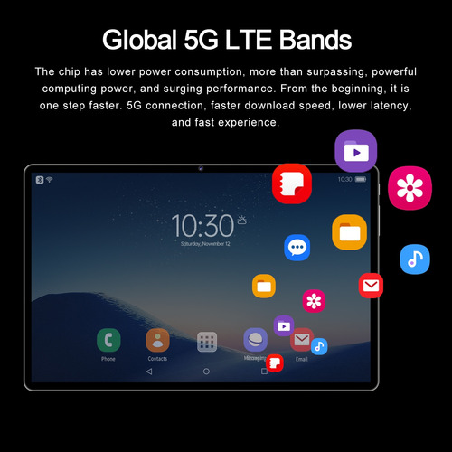 Tablets S9 Android13 11.6 12gb+512gb 5g 2xsim Con Teclado