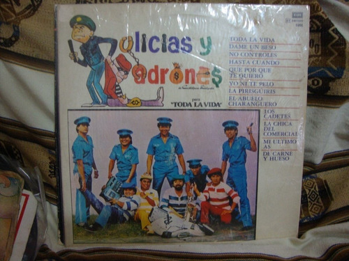 Vinilo Cuitlahuac Delgado Policias Y Ladrones Para Toda A C4