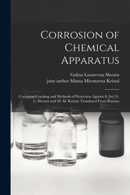 Libro Corrosion Of Chemical Apparatus; Corrosion Cracking...