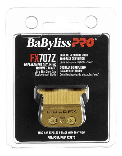 Lâmina Babyliss Gold Fx 707z Acabamento Reposição Original