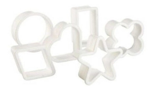 Cortante Para Galletas X6 Plástico
