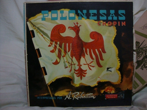 Vinilo Arthur Rubinstein Chopin Polonesas Rubinstein Cl2