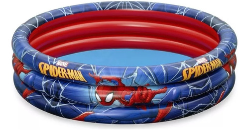 Pileta Inflable Infantil Bestway Spiderman 3 Aros ELG 98018