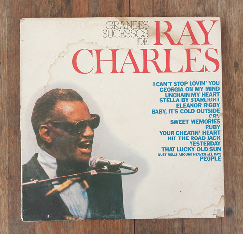 Lp Grandes Sucessos De Ray Charles