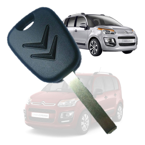 Copia Llave Codificada Citroen C3  Aircross Sin Telemando