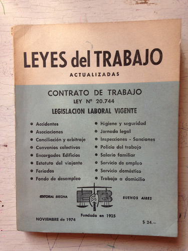 Leyes Del Trabajo Actualizadas