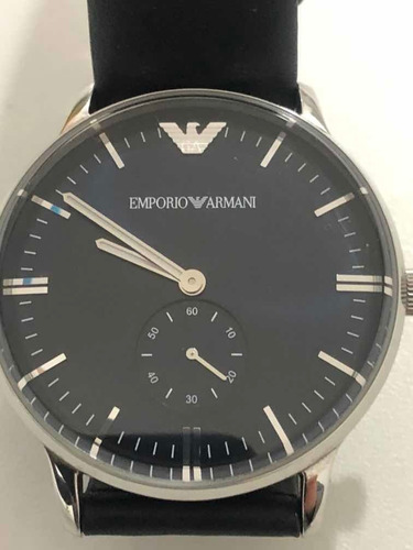 Relógio Emporio Armani Clássico Ar1647 Blue Original
