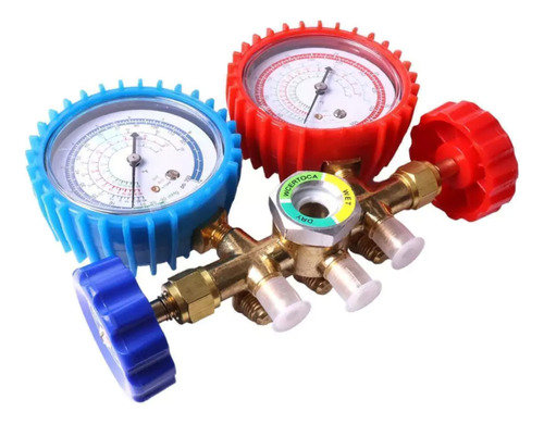 Manifold Ar Condicionado R134 R12 R22 R404 + Mangueiras 90cm