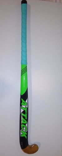 Palo Hockey Madera  Attack  Rosa Fluo / Verde 28  A 35 