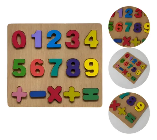 Jogo Tabuleiro Número Didático Pedagógico Educativo Infantil | MercadoLivre