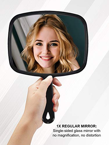 Espejo De Mano, Espejo De Peluquería Manual Con Mango Para S