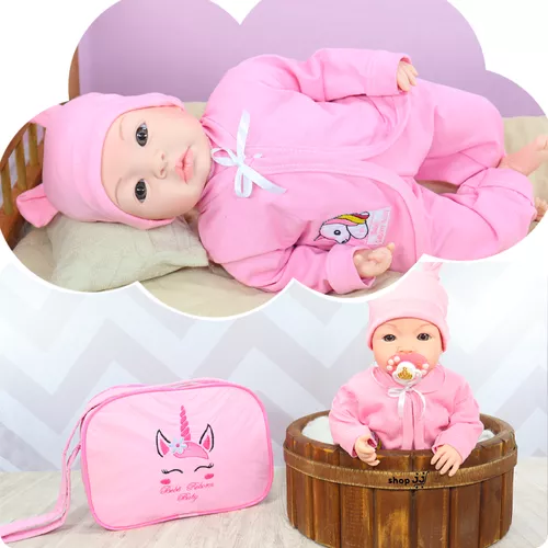 Bebê Reborn Boneca Menina Recém Nascido Com Frete Grátis - ShopJJ