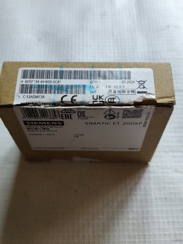 Siemens 6es7 134-6hb00-0ca1 Analog Input Module