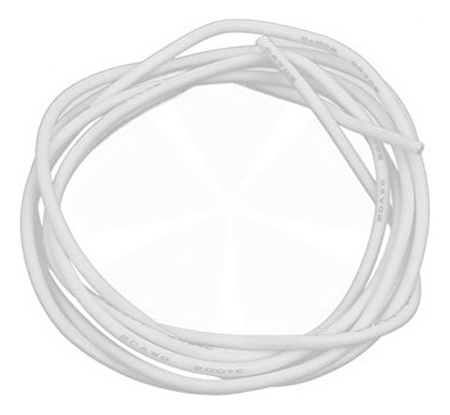 Cable Cobre Flexible Calibre 20 Awg Silicona Color Blanco Rc