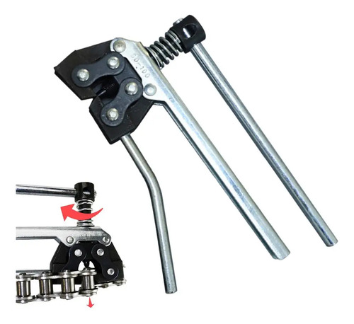 Chave P/ Sacar Pino Da Corrente Industriais Asa 60 A 100 Cor Preto