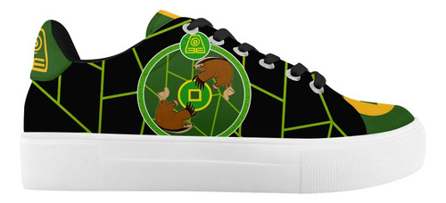 Tenis Tierra Verde Avatar Aang Serie Agujeta