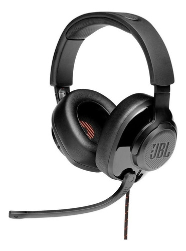 Headset Gamer Com Fio E Microfone Quantum 300 Preto Jbl Cor da luz n/a