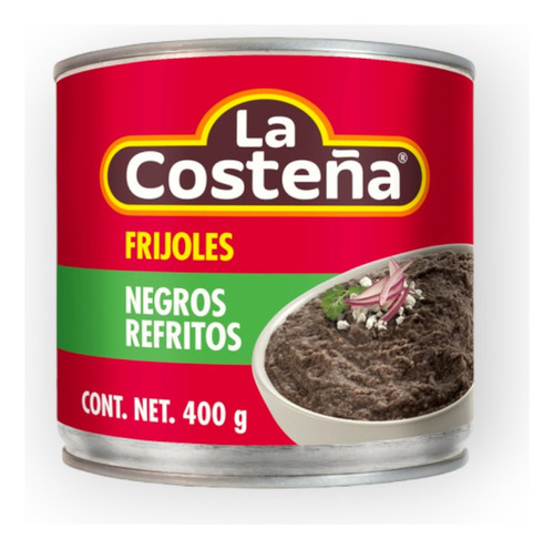 Frijoles Negros Refritos *400g La Costeña