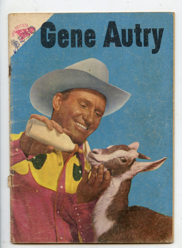 Gene Autry #54, Novaro. 1958